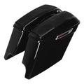 5" Stretched Saddlebags Dual 5x7" Speaker Cutout Fit For Harley Touring 14-2023