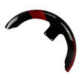 21" Front Fender Fit For Harley Electra Glide 97-2013 Starfire Black/Atomic Red