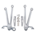Rear Passenger Foot Peg Footrest Bracket Set Fit For Suzuki Gsxr 1000 2005-2006