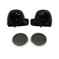 6.5" Speaker Pods & Grills Lower Fairing Vented Fit For Harley Touring 2014-2024