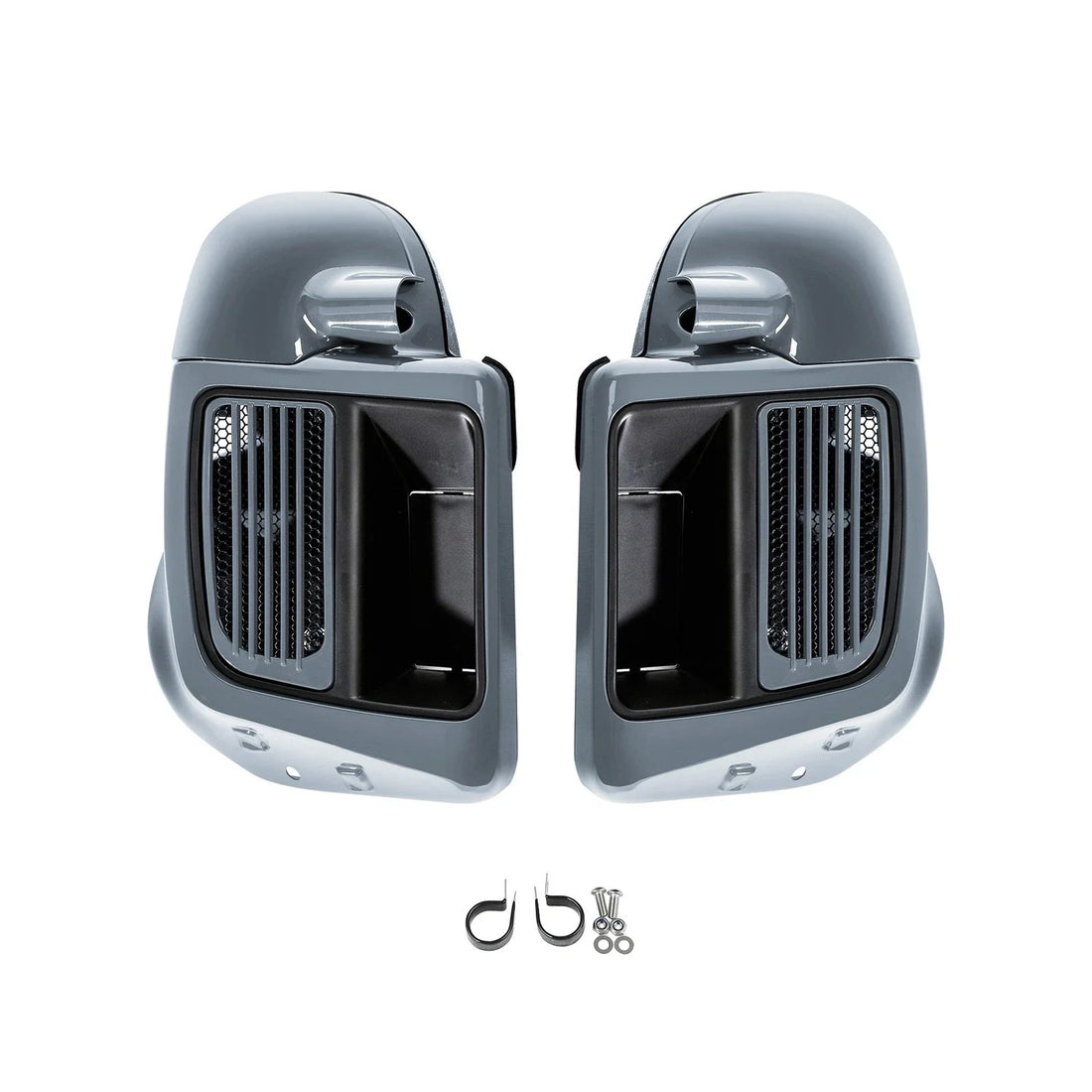 Lower Vented Fairings Fit For Harley Water-Cooled Road Glide 14-Up Gunship Gray