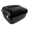ABS Police Trunk Saddlebag Fit For Harley Touring Flhp Flhtp Gloss Black