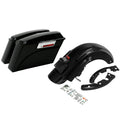 Hard Saddlebags LED Rear Fender System Fit For Harley Touring Road Glide 2009-13
