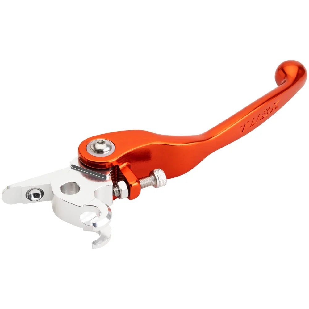 Tusk Axis Folding Brake Lever Standard Orange For KTM 400 XC-W 2007,2009-2010