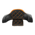 Black Rear Trunk Backrest Pad Fit For Indian Roadmaster Chieftain 2014-2023