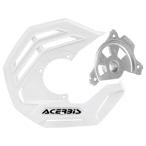 Acerbis X-Future Front Disc Cover with Mounting Kit White For GASGAS EX 250F