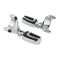 Chrome Footpeg Mount Foot Pegs Fit For Harley Sportster XL 883 1200 2004-2013 US