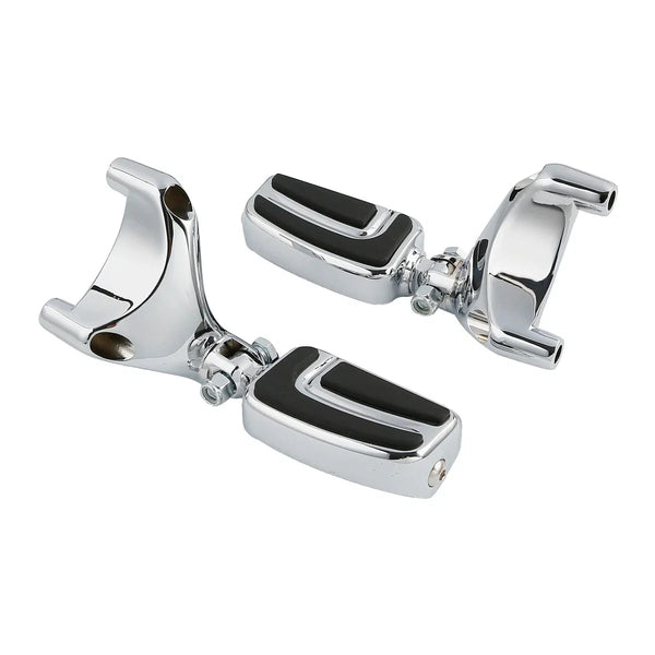 Chrome Footpeg Mount Foot Pegs Fit For Harley Sportster XL 883 1200 2004-2013 US