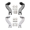 Passenger Footpeg Mount Kit Fit For Harley Touring Flht 1993-2025 Black/Chrome