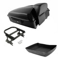 Chopped Trunk Backrest Mount Fit For Harley Touring Road King 1997-08