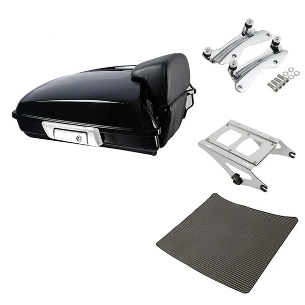 Razor Trunk Backrest Mounting Rack Docking Kit Fit For Harley Touring Flht 14-26