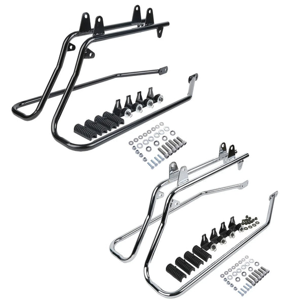 For Harley Davidson Softail 84-17 Conversion Brackets to Mount Hard Saddlebag