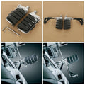 Pair Chrome Switchblade Male Mount Foot Pegs Fit For Harley Touring Road King US