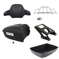 Matte King Trunk Backrest Mounting Rack Fit For Harley Electra Glide 2014-2026