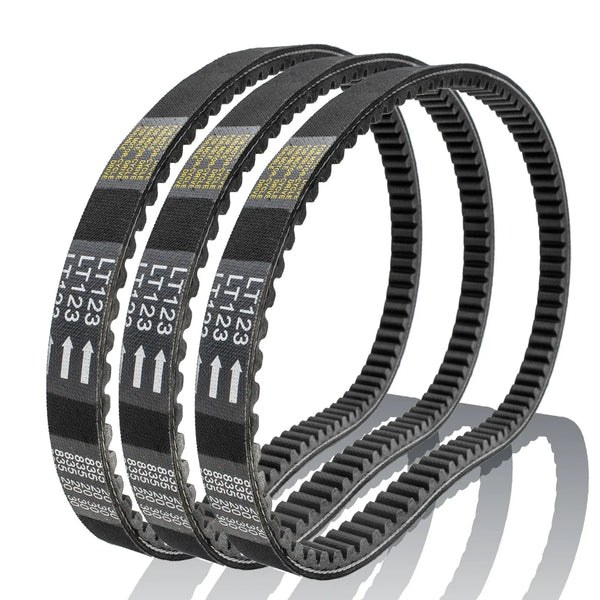 3 Pack 835 20 30 Drive Clutch Belt Cvt 150cc 125cc GY6150 Scooter 157QMI 157QMJ