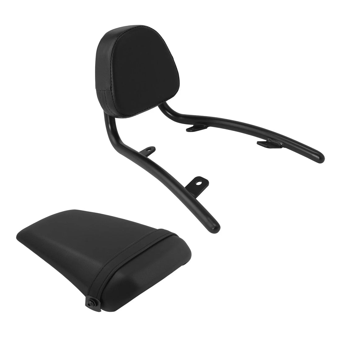 Passenger Seat & Sissy Bar Backrest Fit For Honda Fury VT1300CX 2010-2025 Black