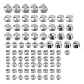 Chrome Bolt Topper Caps Kit Fit For Harley Twin Cam Road King Flh 1994-2006 1995