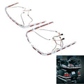 Trunk & Saddlebag Decoration Trim LED Light Fit For Honda Goldwing GL1800 01-11