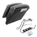 Matte Hard Saddlebags Conversion Bracket Fit For Harley Softail Fatboy 1986-2017