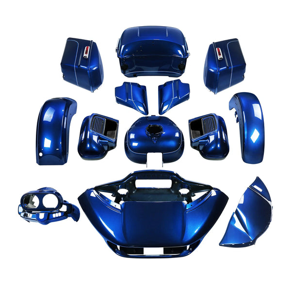 Fairings Bodywork Kit Fit For Harley Road Glide Limited 2015-2024 Superior Blue
