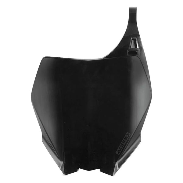 Acerbis 2042390001 Front Number Plate Black