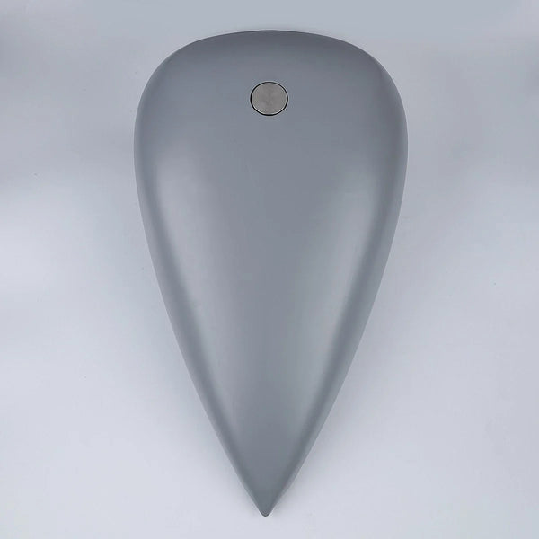 Custom 5" Stretched 4.5 Gallon Gas Fuel Tank Fit For Harley Chopper Unpainted