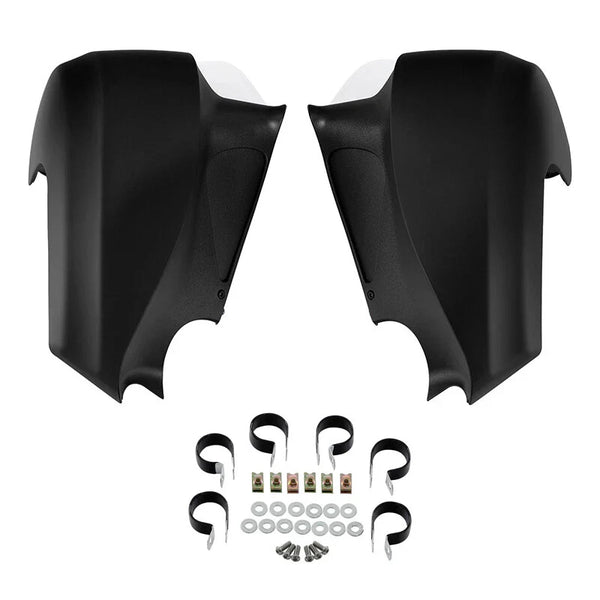 Matte Black Hard Lower Fairings Assembly Kit Fit For Indian Chieftain 2014-2018