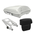 Razor Trunk Pad Mount Rack Fit For Harley Touring 14-25 Bonneville Salt Pearl