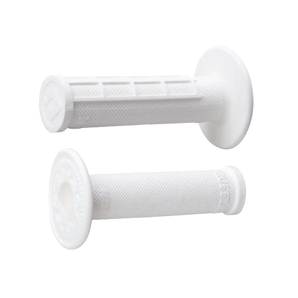 Odi H01RFSW Pro Edition Half-Waffle MX Grips White