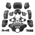 Fairings Body Kit Fit For Harley Electra Glide 2014-2024 Gauntlet Gray Metallic
