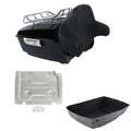 King Trunk Backrest Rack Plate Fit For Harley Touring Street Glide 2014-Up