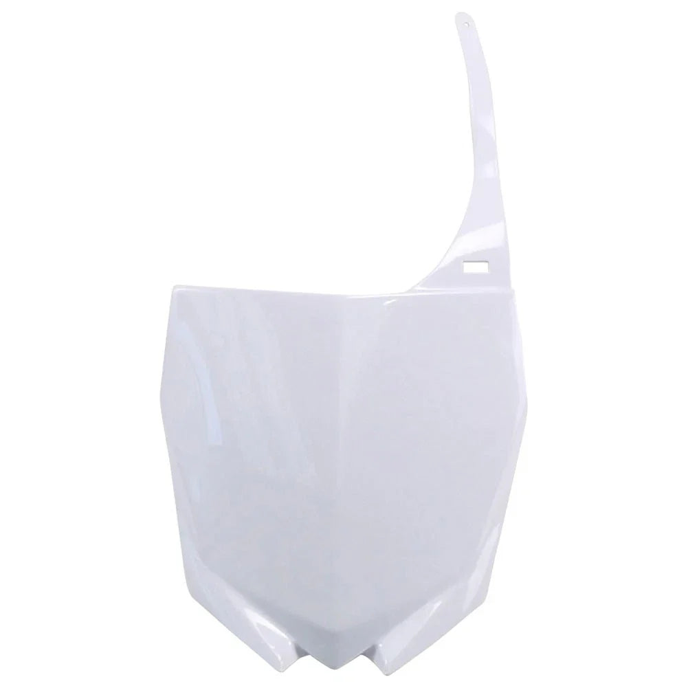UFO Front Number Plate White For Yamaha YZ250 2015-2021