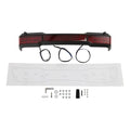 LED Tail Light Trunk King Wrap Around Fit For Harley Street Electra Glide 97-08