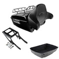 King Trunk Pad 2 Up Mount Rack Fit For Harley Softail Heritage Classic 2018-2026