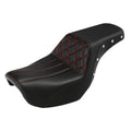 Driver Passenger Two-up Seat Fit For Harley Street Bob Low Rider Fxdl 2006-2017