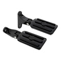 Black Passenger Footpeg Mini Mount Fit For Harley Street Glide Flhx 1993-2025 24