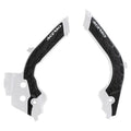 Acerbis X-Grip Frame Guards White/Black - Fits GASGAS EX 350F 2021
