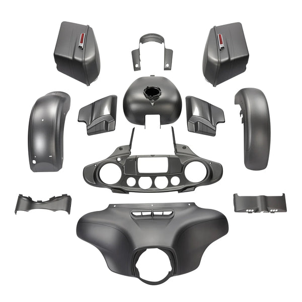 Fairing Body Kit Fit For Harley Street Glide Special Flhxs 14-24 Charcoal Denim