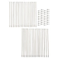 Tusk 1420280041-bd0902 Motorcycle Spoke Kit - Front 21" Silver Spoke/Silver