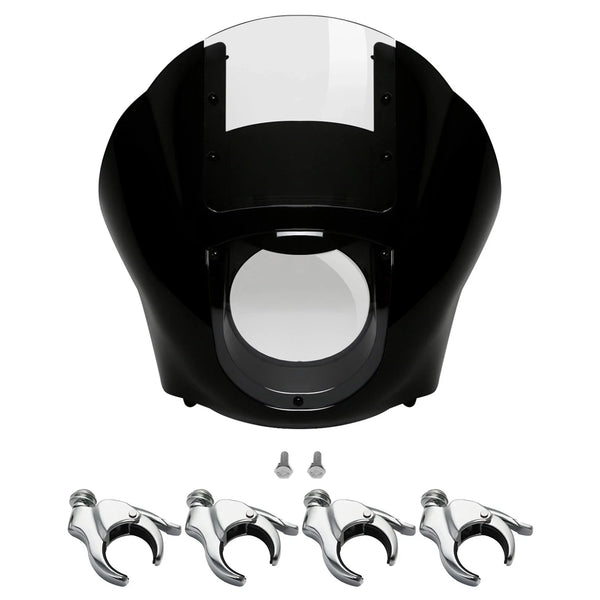 Quarter Fairing Windshield 49mm Fork Clamps Fit For Harley Sportster 48 XL1200X