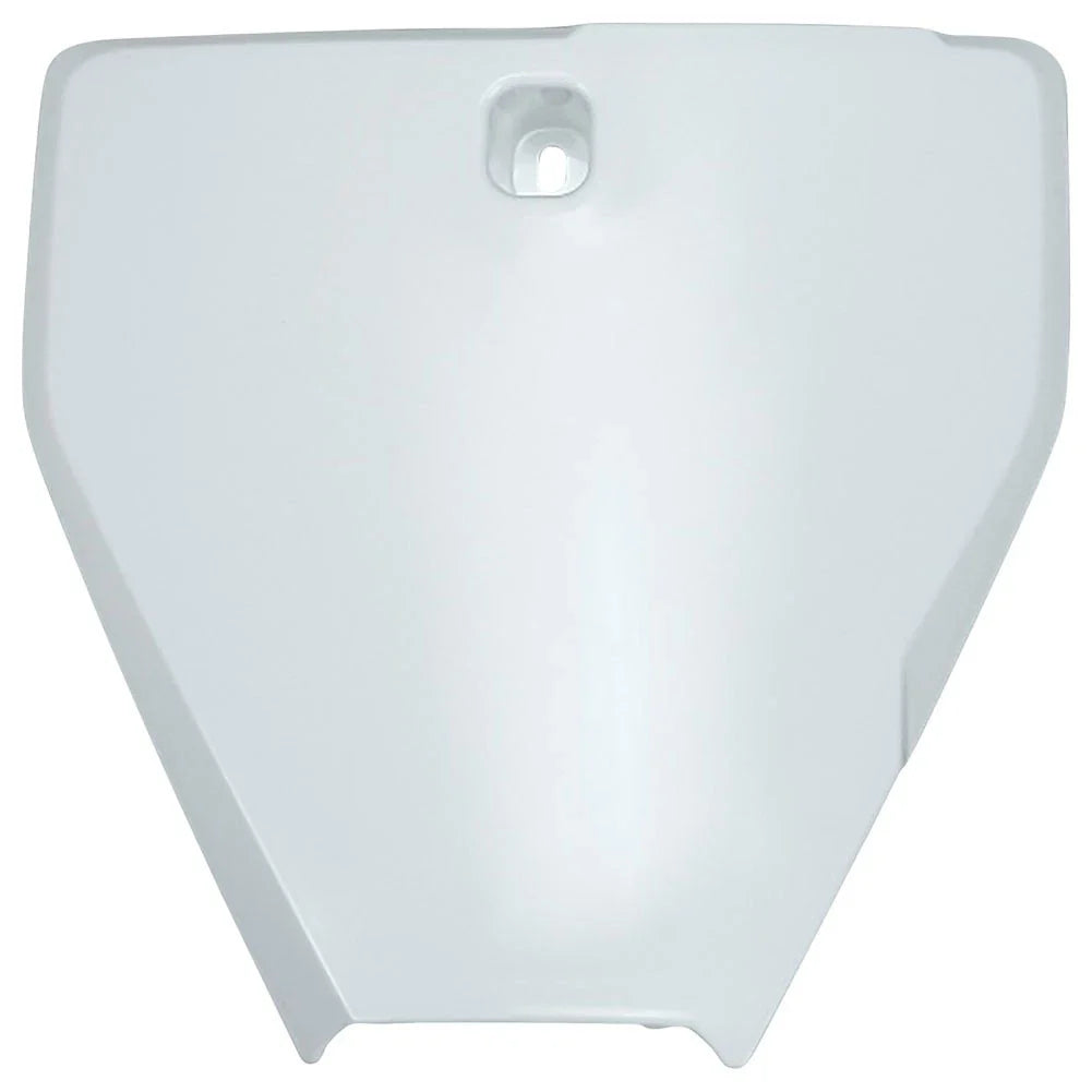 UFO Front Number Plate White For Husqvarna TC 85 17/14 2018-2024