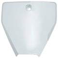 UFO Front Number Plate White For Husqvarna TC 85 17/14 2018-2024