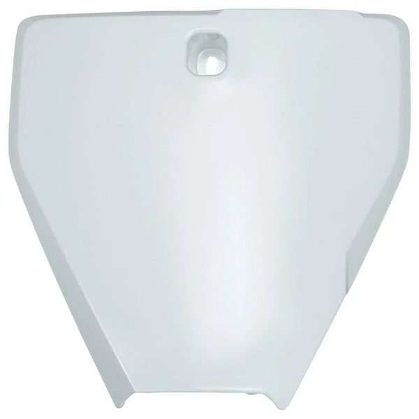 UFO Front Number Plate White For Husqvarna TC 85 17/14 2018-2024