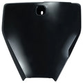 UFO Front Number Plate Black For Husqvarna TC 85 17/14 2018-2024