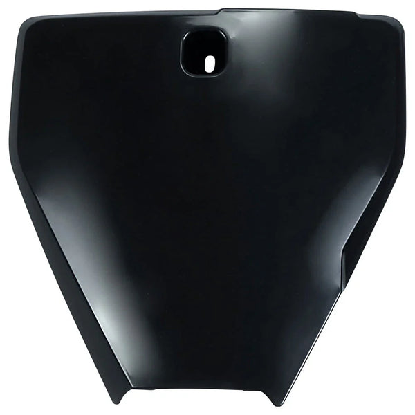 UFO Front Number Plate Black For Husqvarna TC 85 17/14 2018-2024
