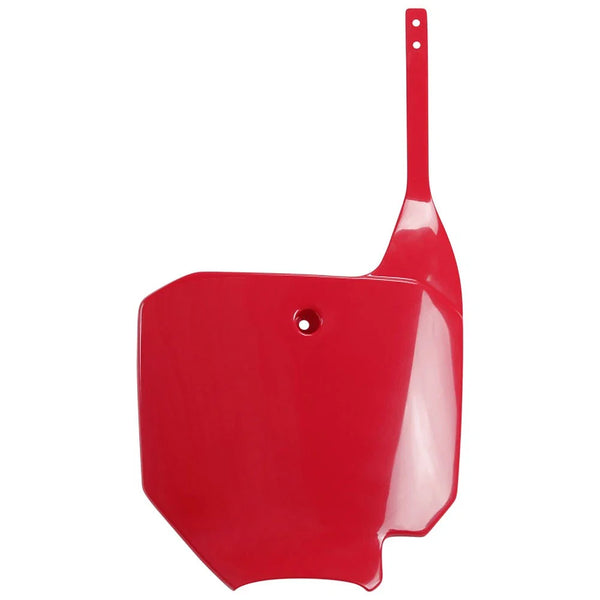 UFO Front Number Plate 00 CR Red For Honda CR85R 2003-2007