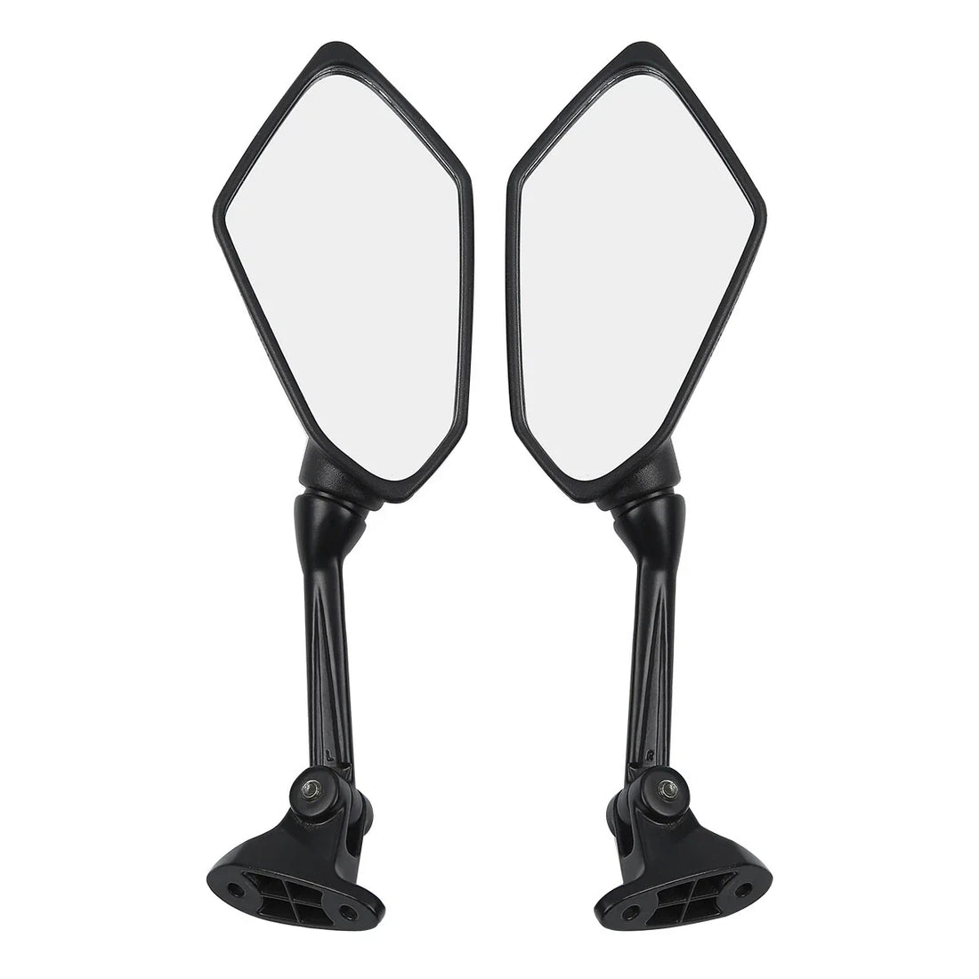 Left Right Black Rear View Mirrors For Kawasaki Ninja ZX6R ZX-6R 2009-2012 10 11