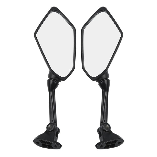 Left Right Black Rear View Mirrors For Kawasaki Ninja ZX6R ZX-6R 2009-2012 10 11