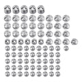 Chrome Bolt Topper Cap Cover Fit For Harley Twin Cam Road King/FLH 1994-2006 05