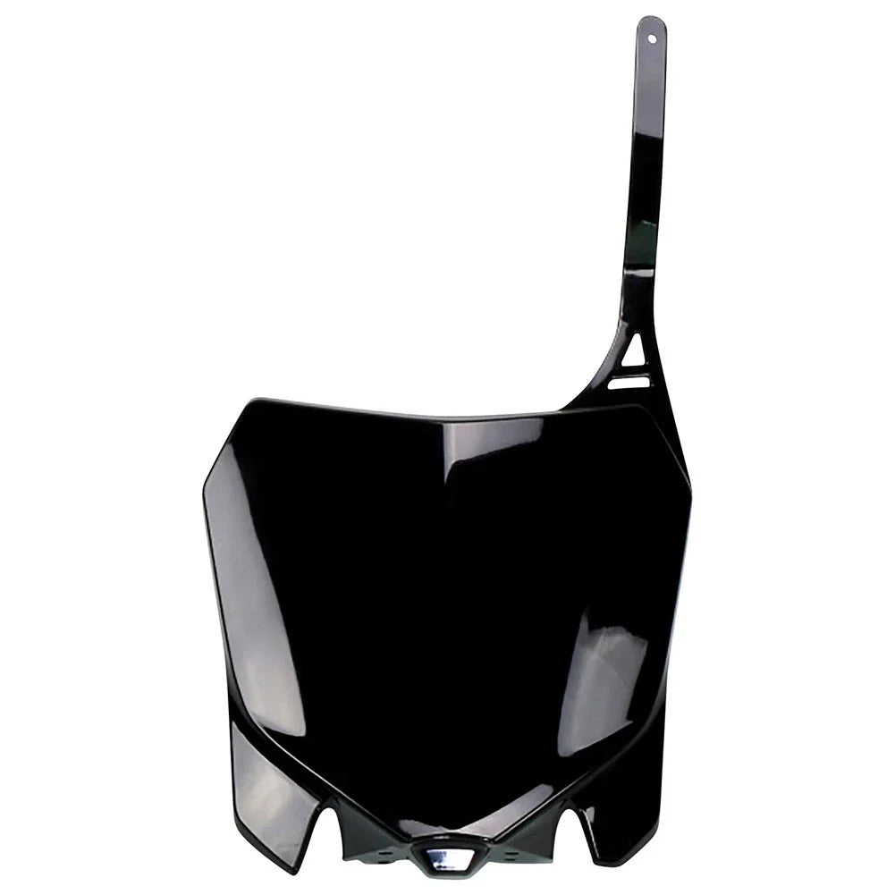UFO Front Number Plate Black For Honda CRF250R 2014-2017
